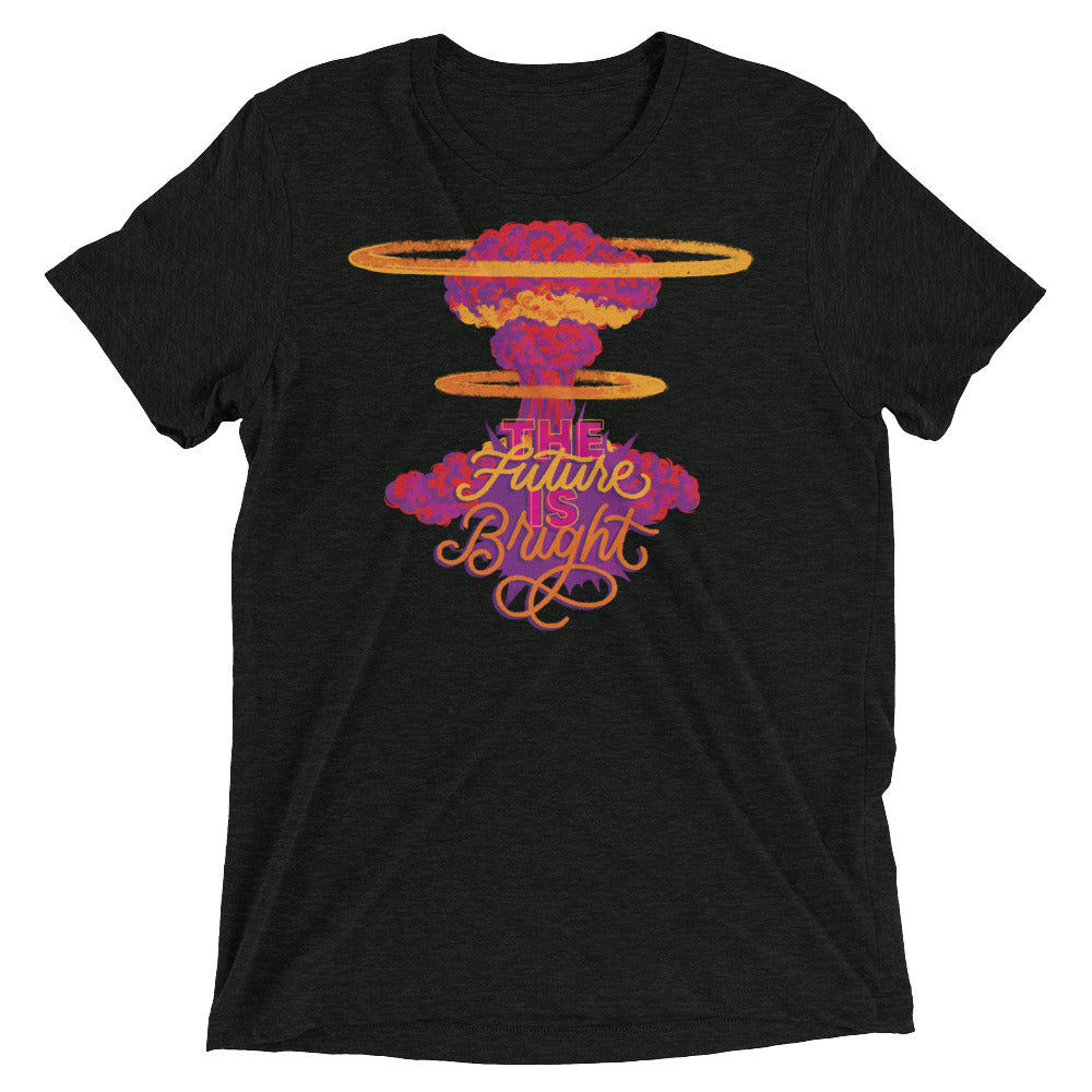 The Future is Bright Unisex Tri-Blend T-Shirt