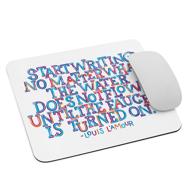 Start Writing Mouse Pad