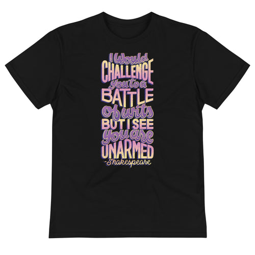 Battle of Wits Sustainable T-Shirt