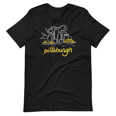 Pittsburgh Mono-Skyline Unisex T-Shirt