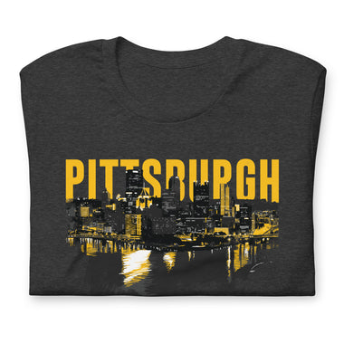 Pittsburgh Downtown Skyline Point Unisex T-Shirt