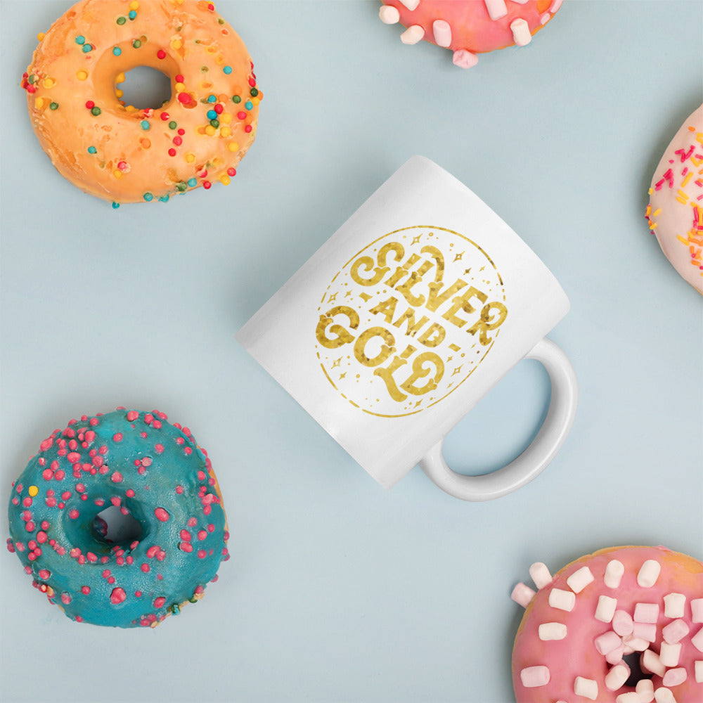 Silver and Gold Mug