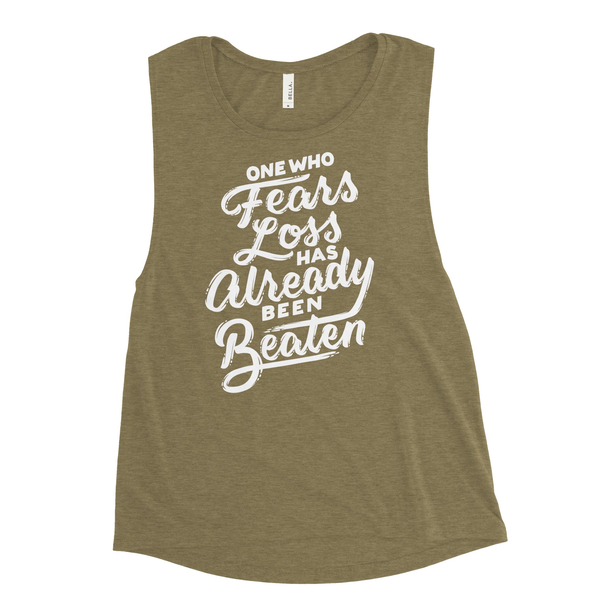 One Who Fears Loss Women's Muscle Tank