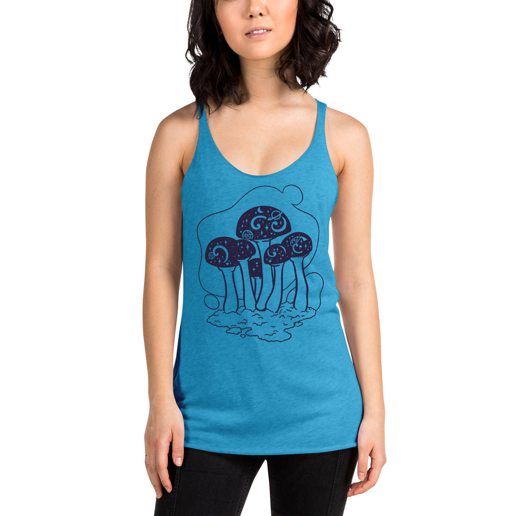 Galactic Fungi Women's Racerback Tank